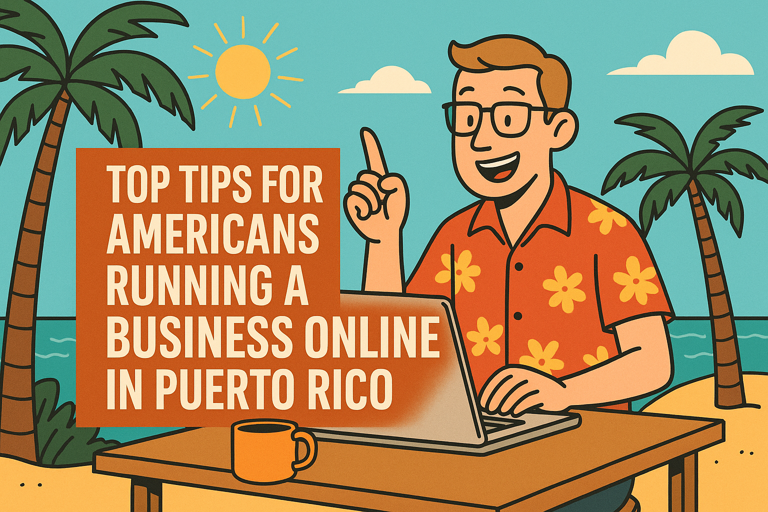 Top tips for american expats running online buisness in Puerto Rico